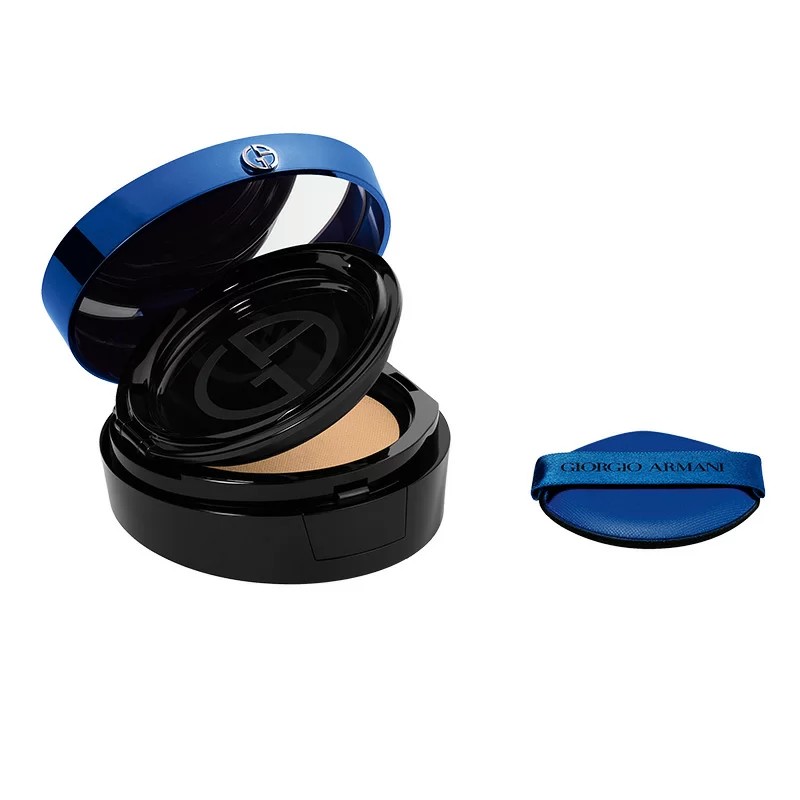 base de maquillaje en cojín de malla designer essence-in-balm spf 40 pa